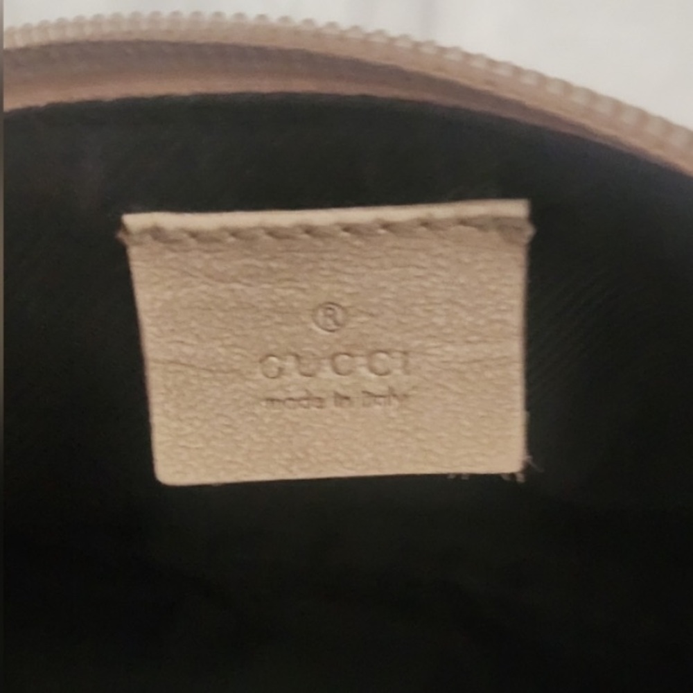 Authentic Gucci GG Canvas Classic Pochette In Classic Brown - Picture 2 of 11